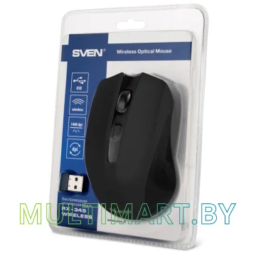 Мышь SVEN RX-345 Wireless (черный) картинка 7